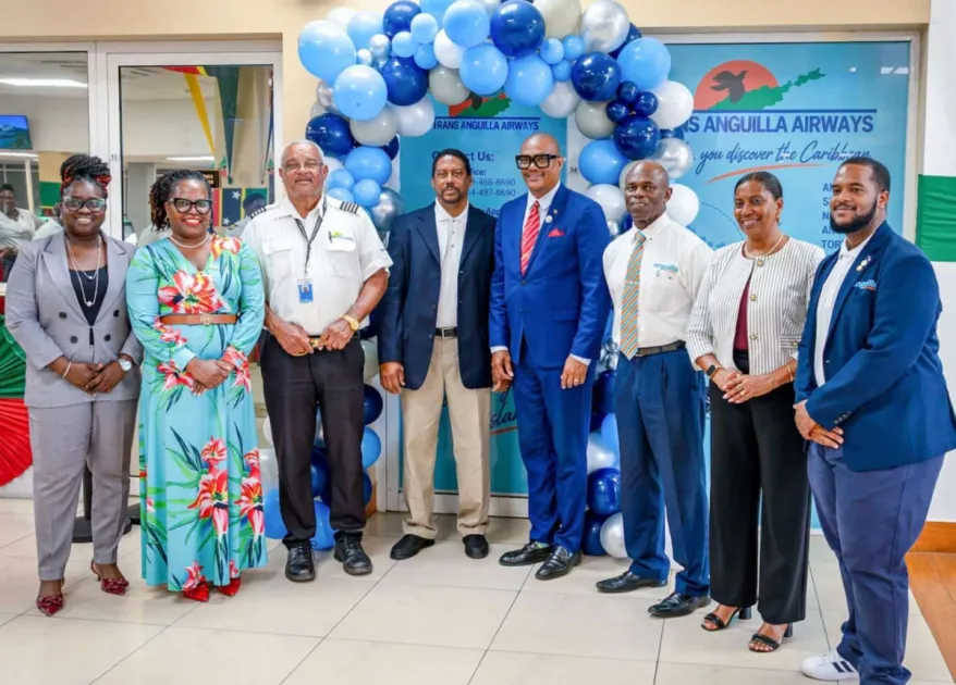 Trans Anguilla Airways opens new office at St Kitts airport